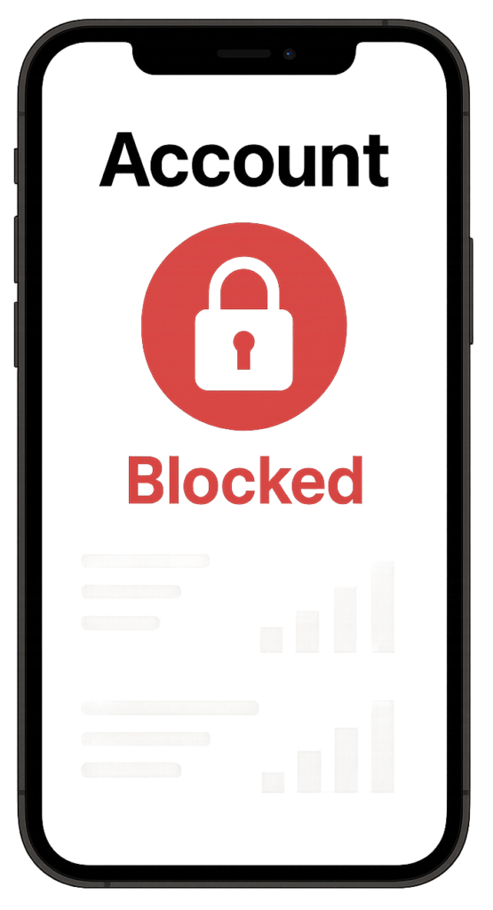 Cuenta bloqueada